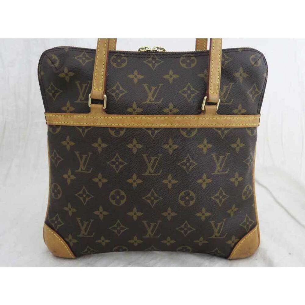 Louis Vuitton Shoulder Cousin Bag Monogram Canvas Brown